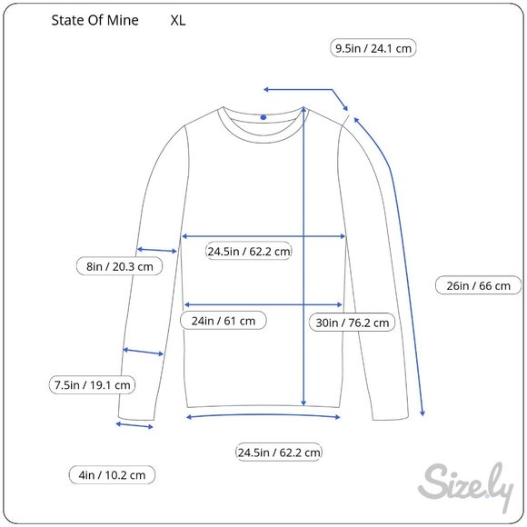 State Of Mine Womens Texas Lilac Shirt XL New With Tags - Picture 2 of 6